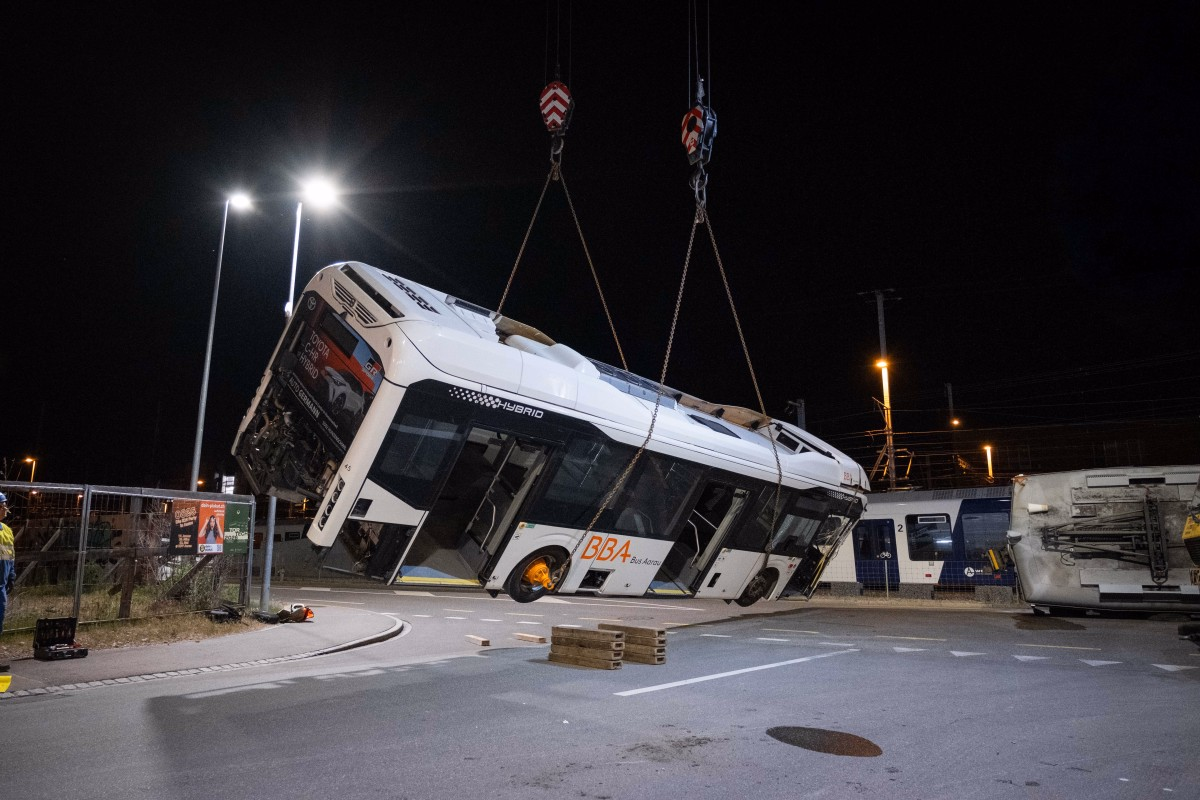 Medienbild der Bevölkerungsschutzübung Traktion.