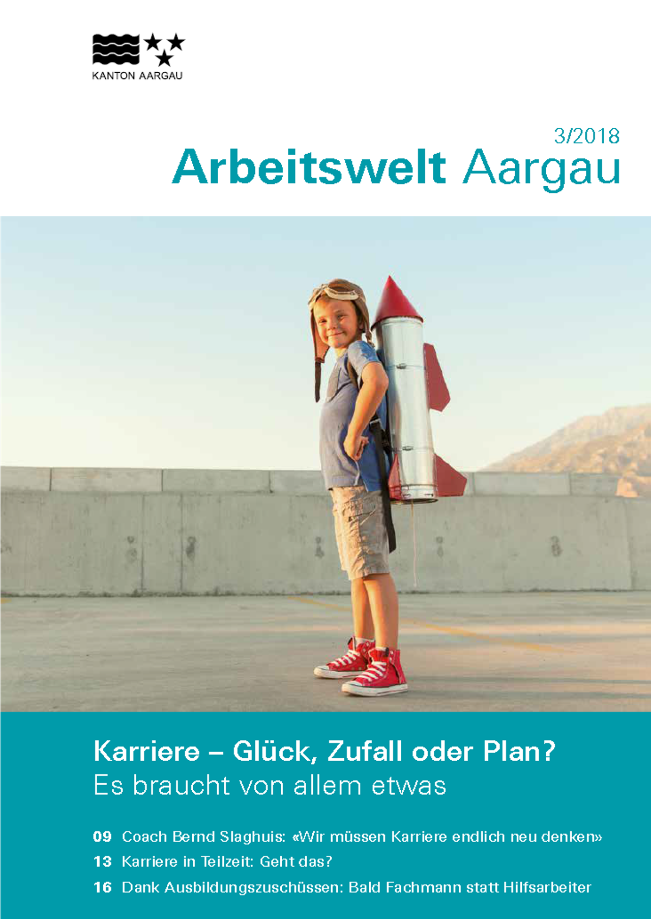 Zeitschrift Arbeitswelt Aargau: Karriere