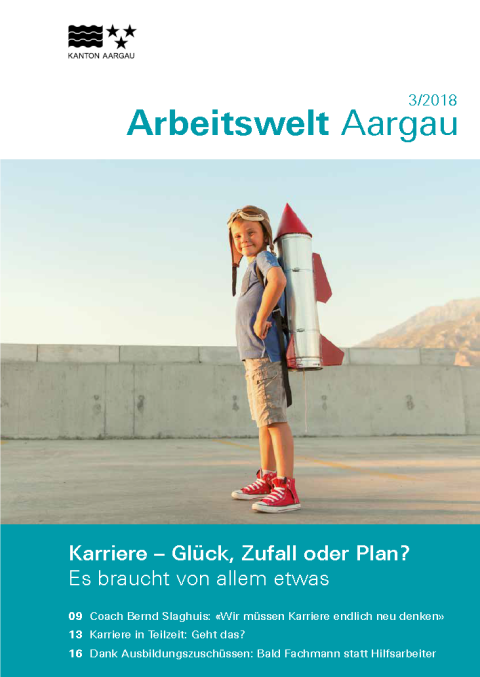 Zeitschrift Arbeitswelt Aargau: Karriere