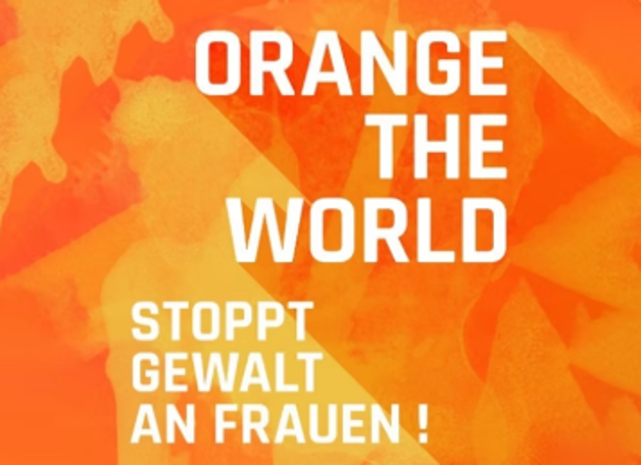 Orange the World.