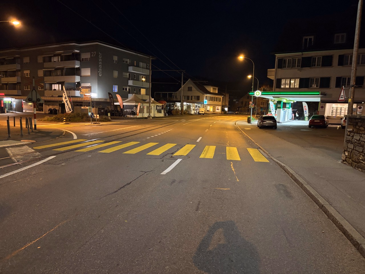 Unfallverzweigung Unterkulm.