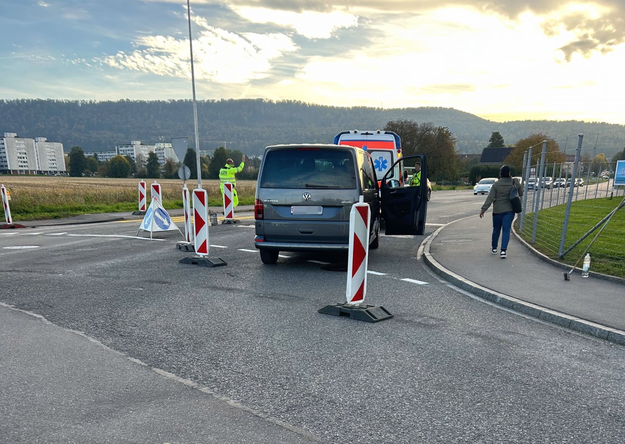 Unfallstelle.