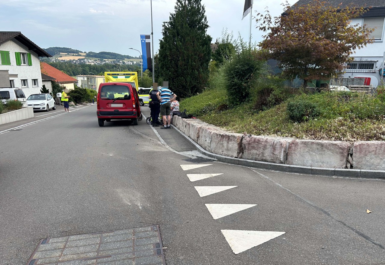 Selbstunfall Brugg.
