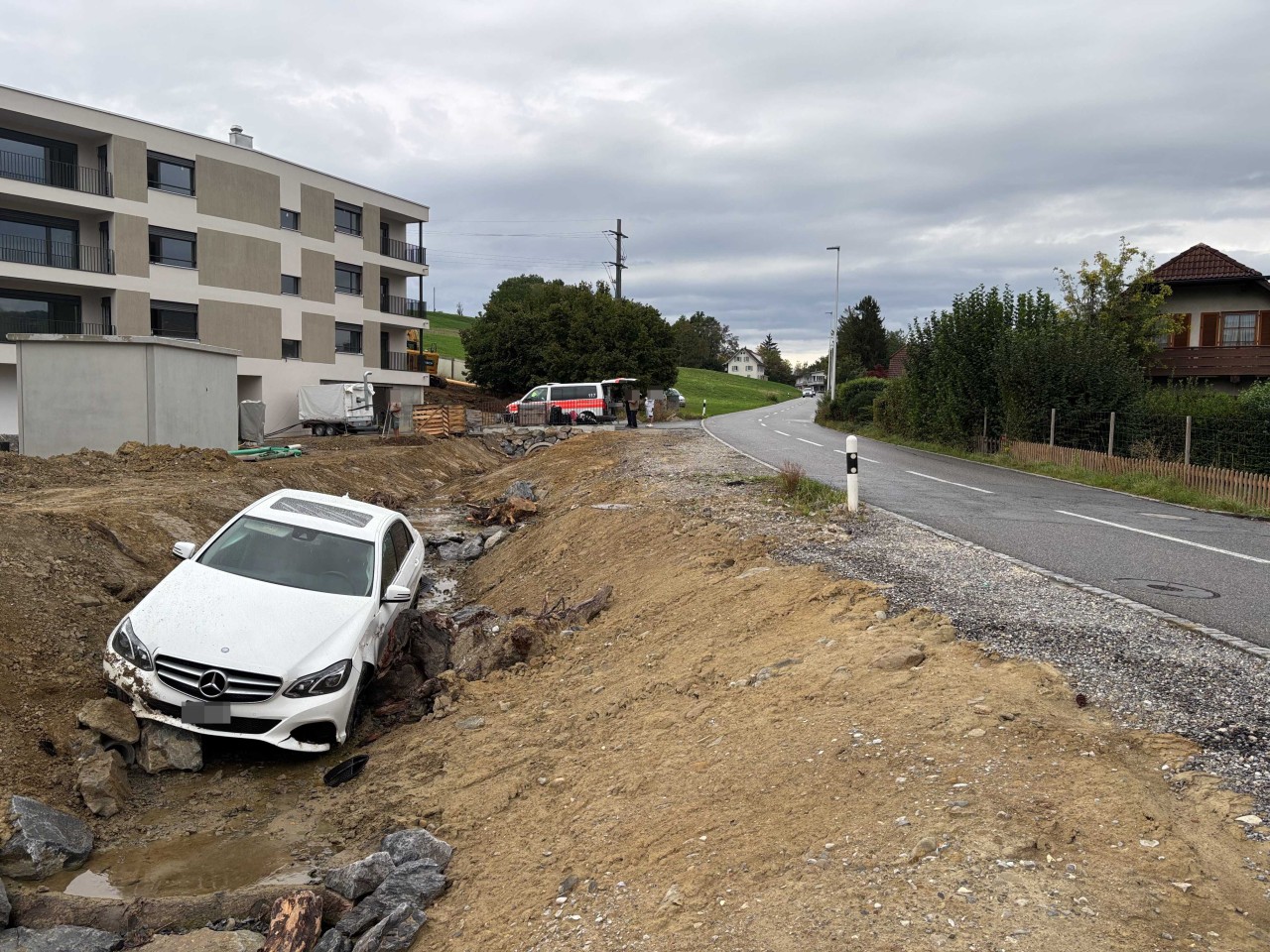 Unfallfahrzeug.