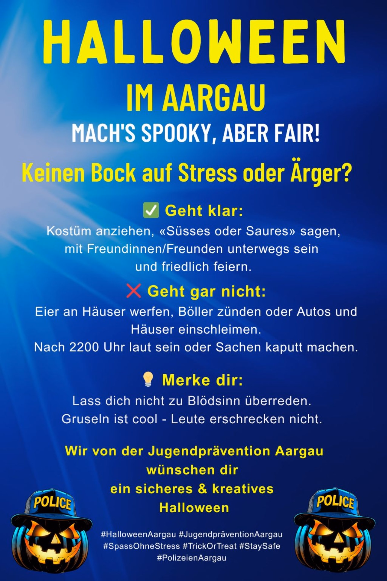 Bild über Halloween Dos and Donts.