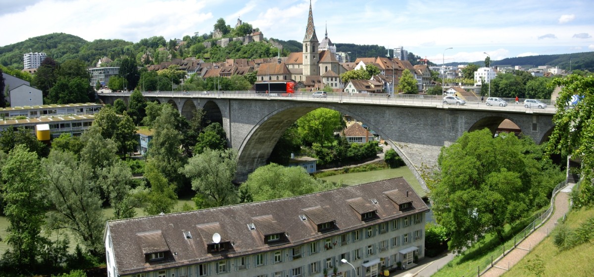 Die Hochbrücke Baden
