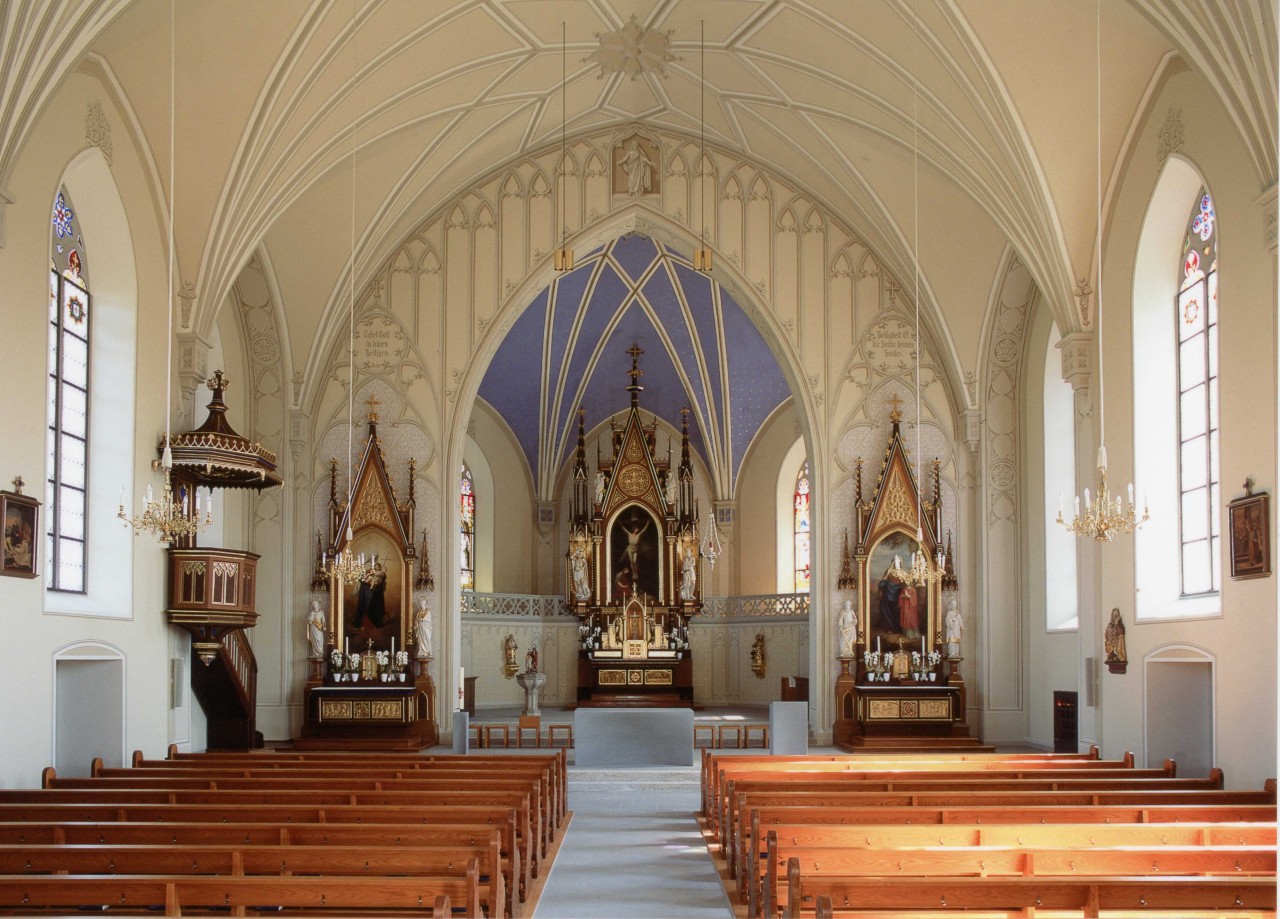 Bünzen, katholische Pfarrkirche