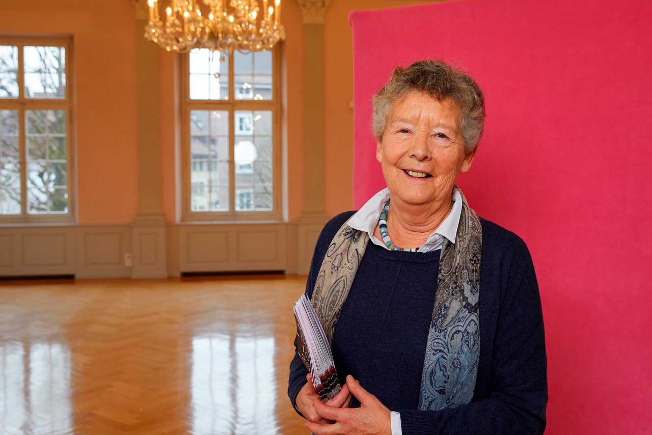 Portrait von Lisbeth Wey, Kulturfreiwillige
