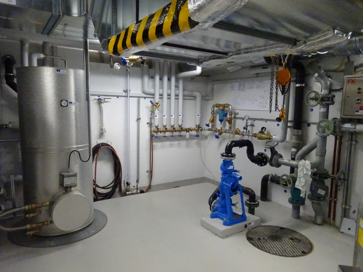 Blick in den Technikraum