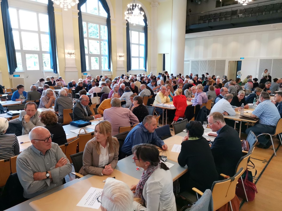 Raumaufnahme vom 5. Alterskongress, 11. Mai 2019