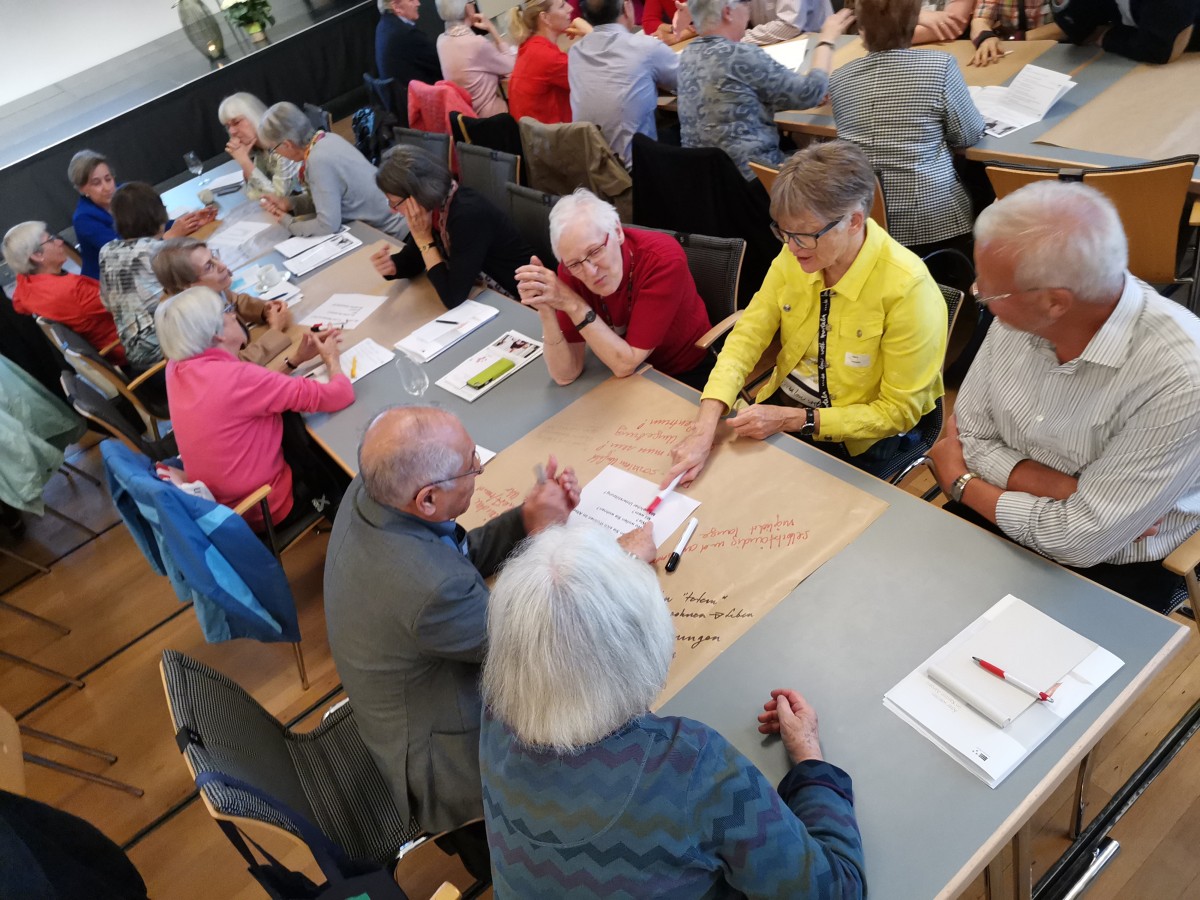 Diskussion am Alterskongress in Aarau
