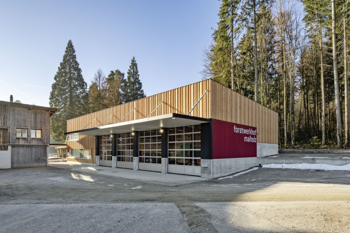 Sicht auf den Ersatzneubau
