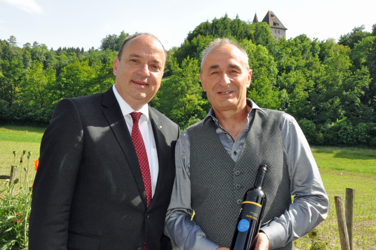 Portrait mit Markus Dieth und Johannes Muntwyler
