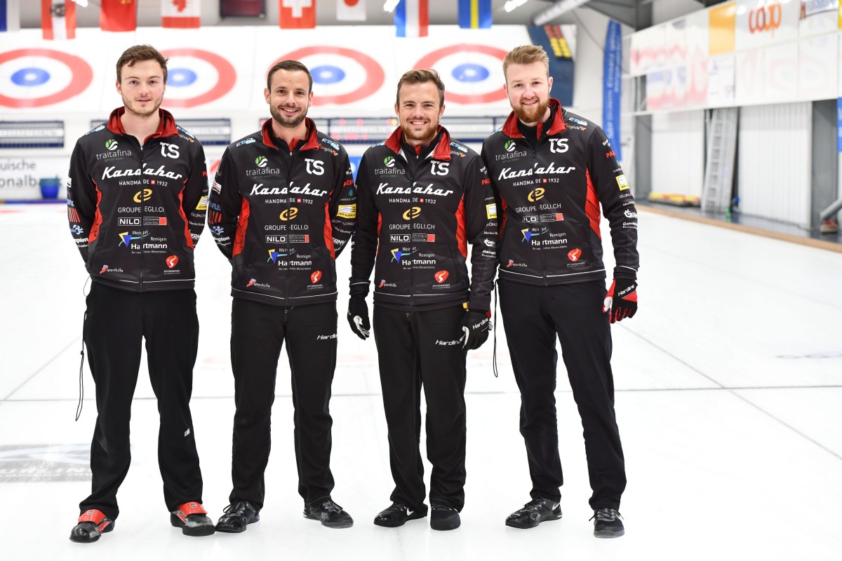 Portrait der Sieger Baden Masters, Team Schwaller