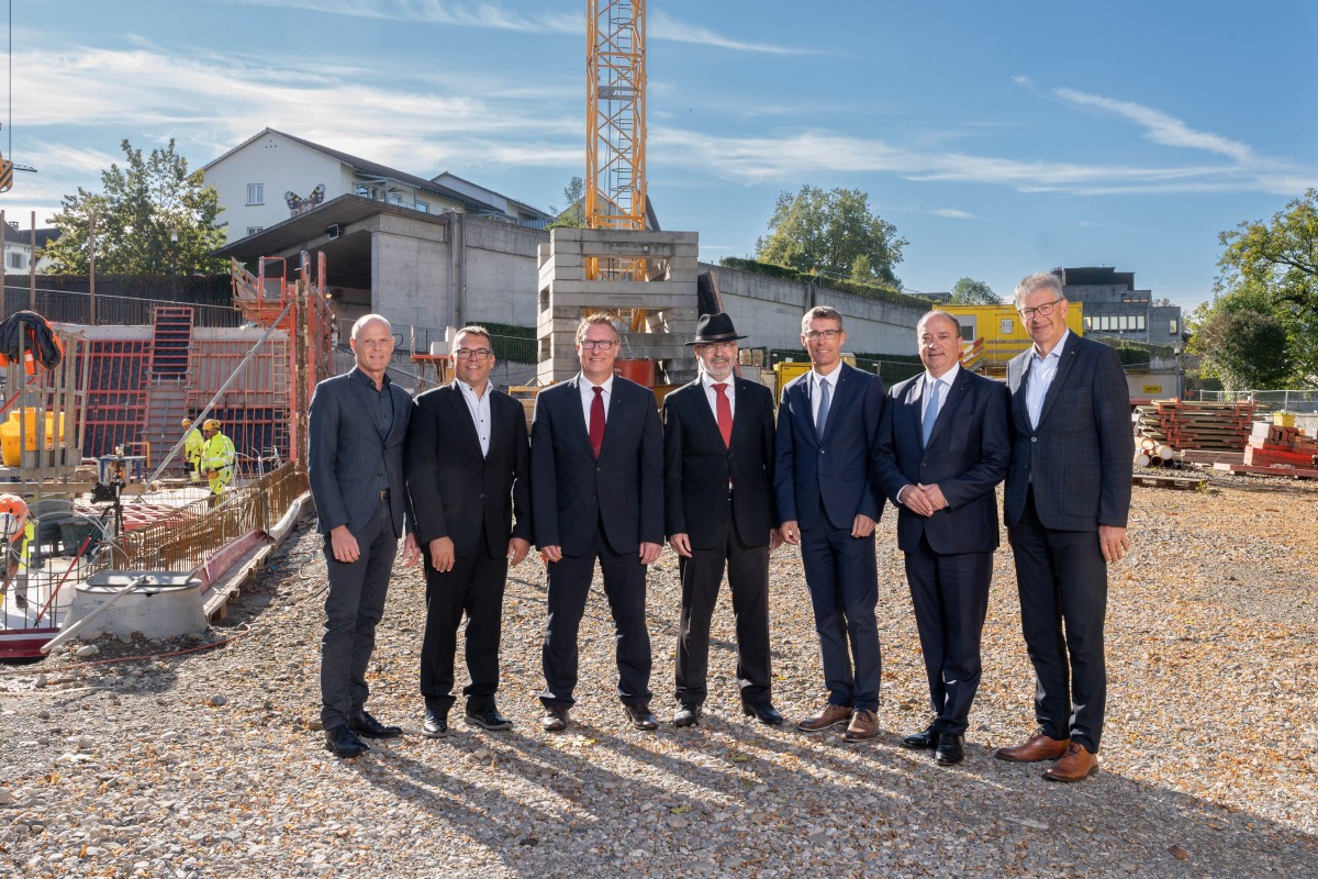 Grundsteinlegung Bezirksgericht Lenzburg