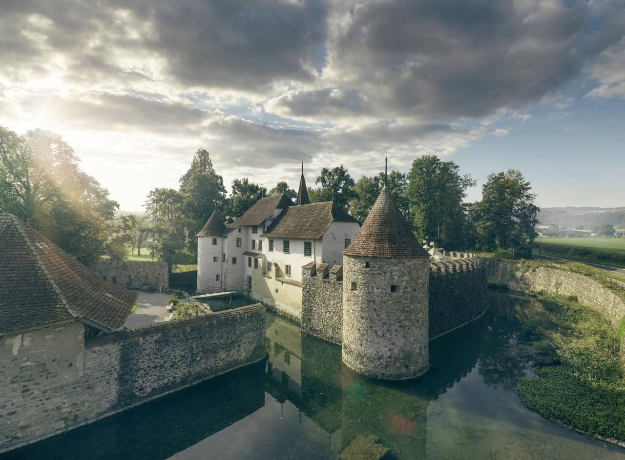 Aussenansicht Schloss Hallwyl