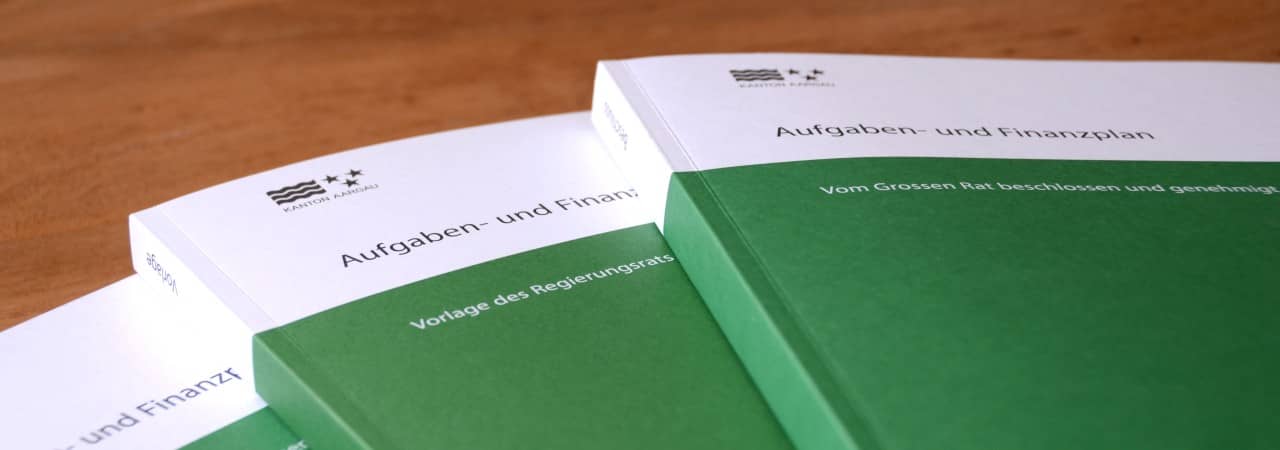 Drei Aufgaben- und Finanzplan-Dossiers